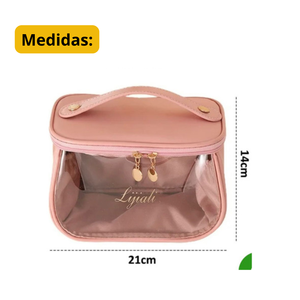 Portacosméticos Necese Rosa