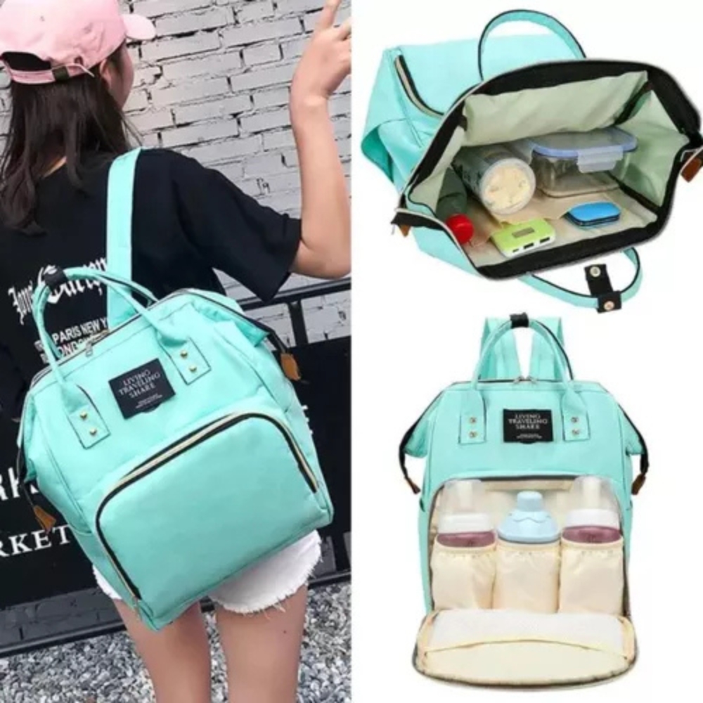 Mochila Maternal Reforzaba Antirrobo