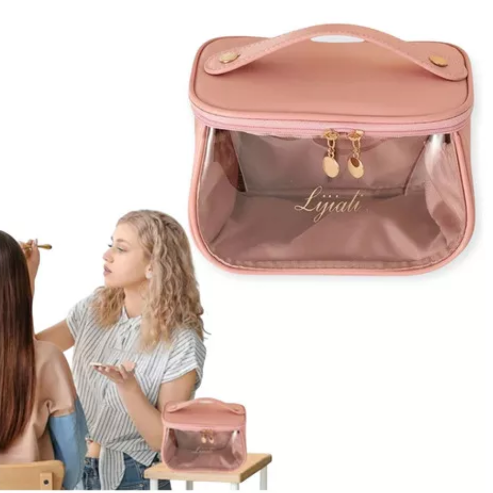 Portacosméticos Necese Rosa