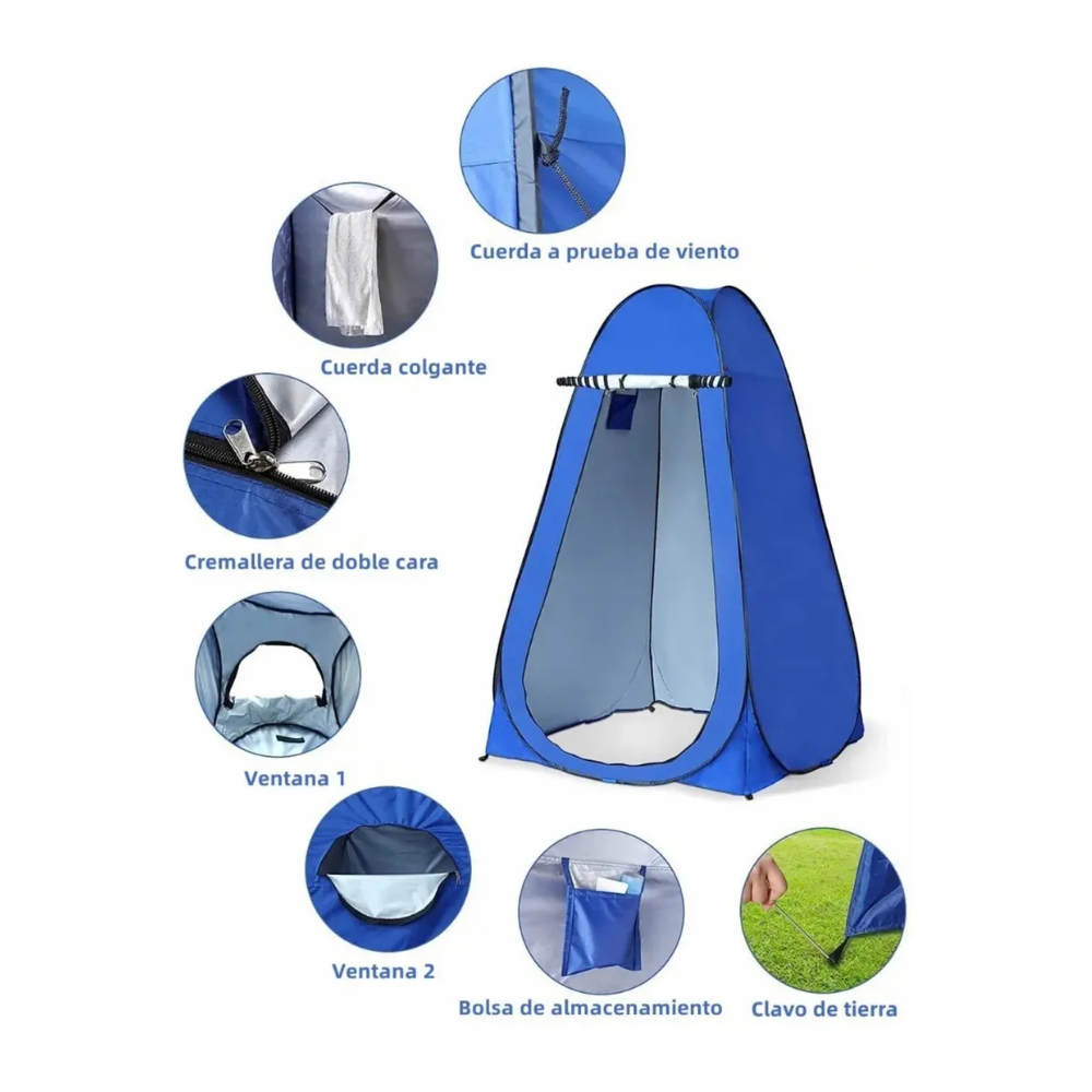 Carpa Vestidor Autoarmable