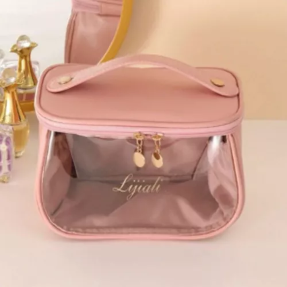 Portacosméticos Necese Rosa